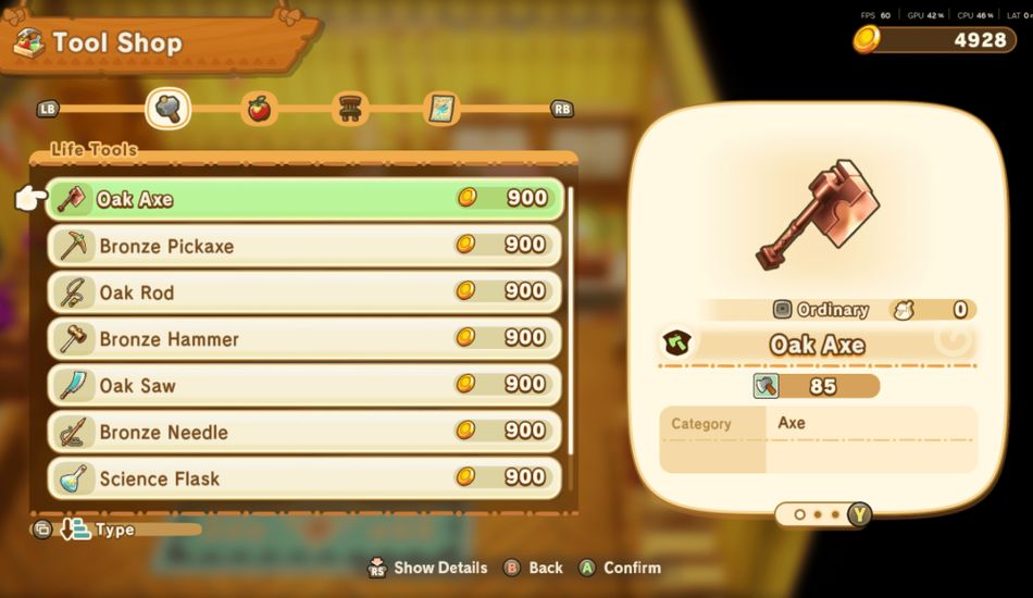 imageFantasy Life Tools