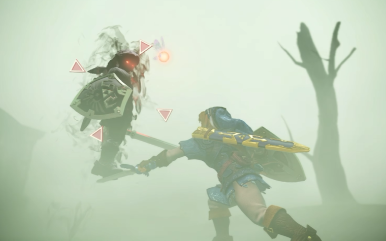 Dark Link Shown Off in the Ocarina of Time Remake